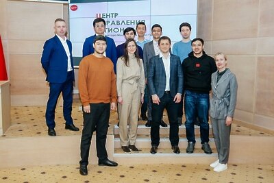    Магистранты Ташкентского филиала МГИМО на ознакомлении с работой ЦУР Подмосковья ©Пресс-служба МинЖКХ Московской области