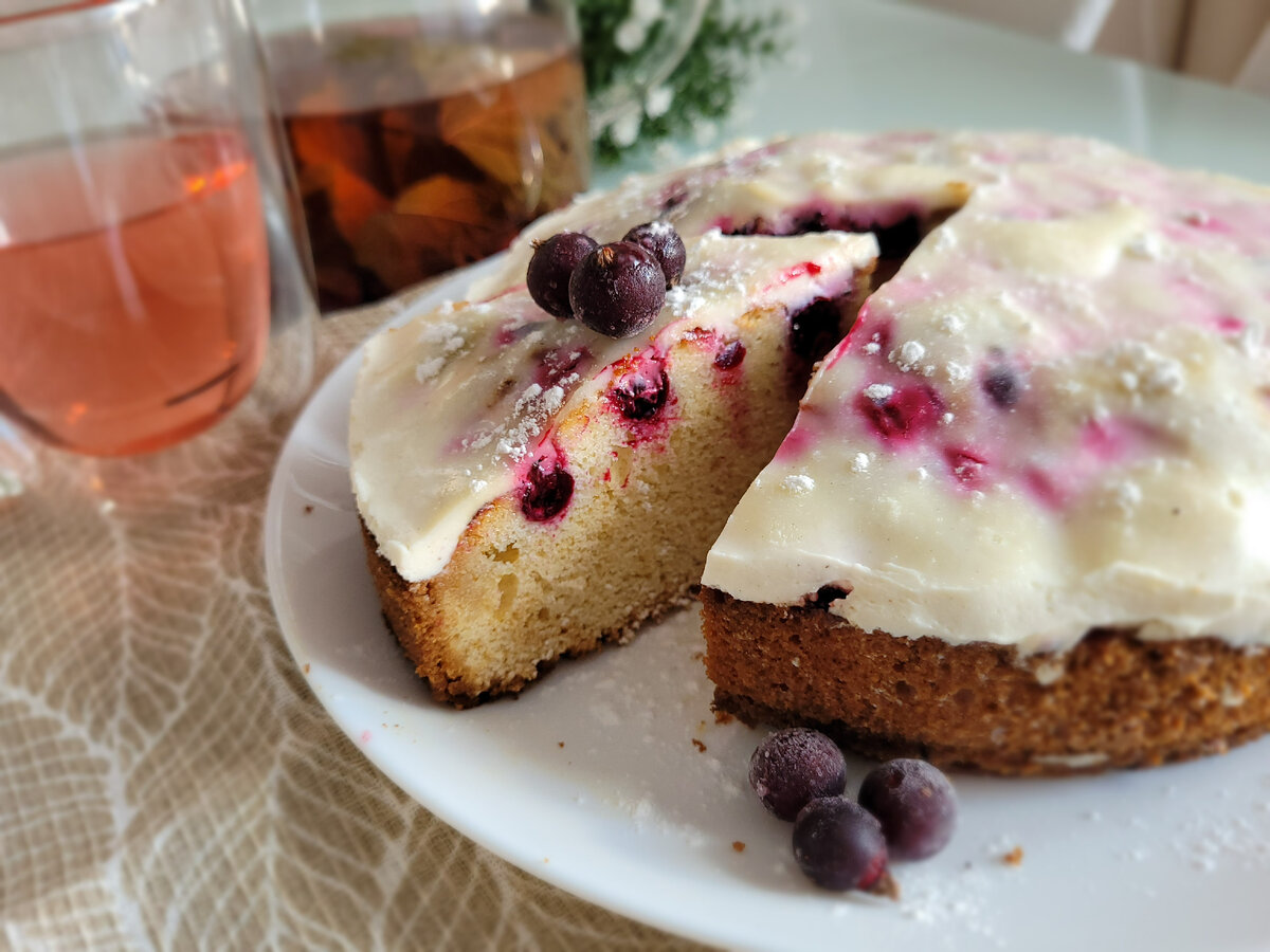 Ягодный пирог - вкусный как торт, только проще и быстрее | Кухня и не  только | Дзен