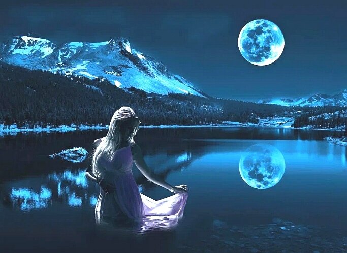 Близнецы в полнолуние... 