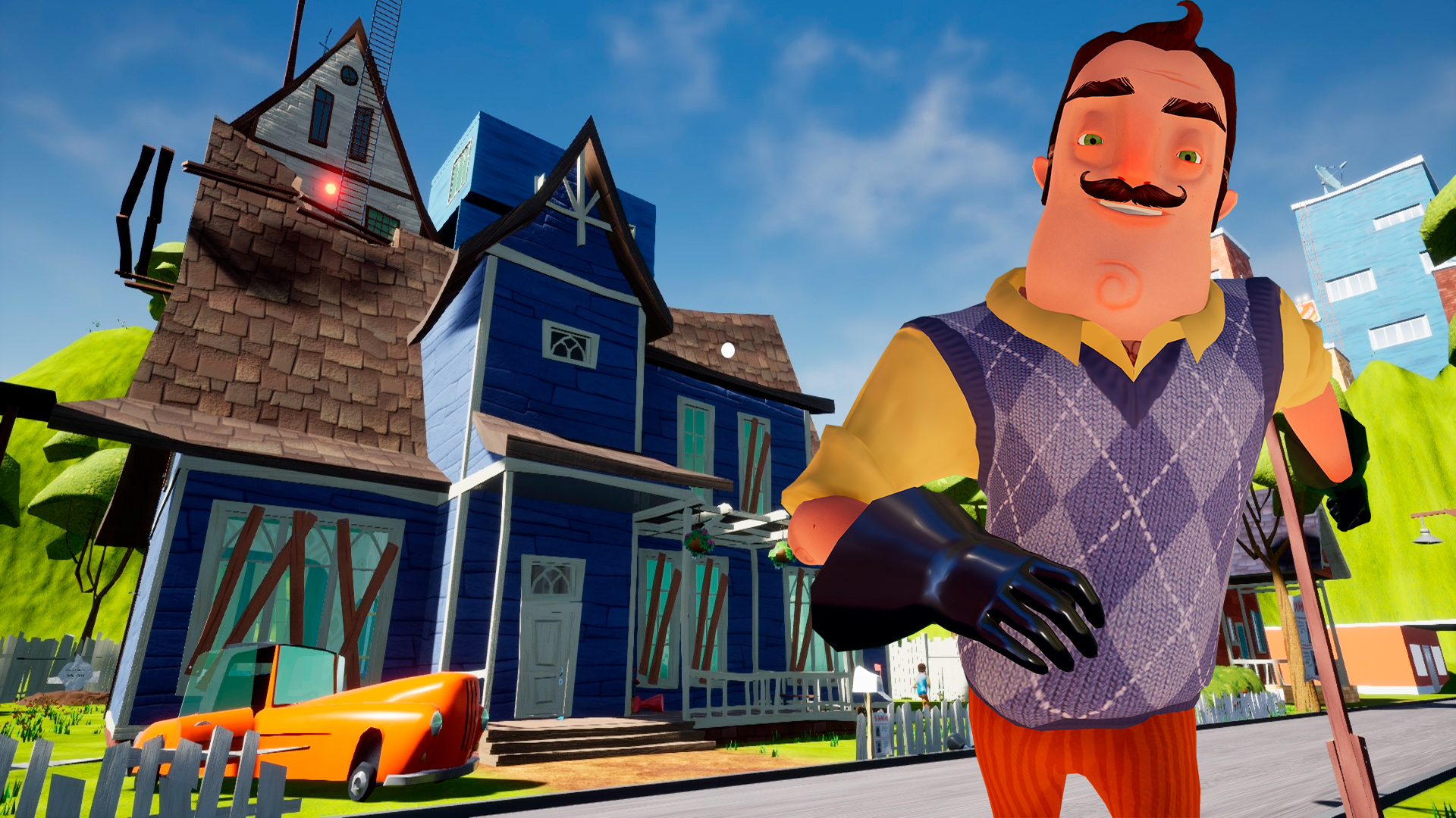 ШОУ ПРИВЕТ СОСЕД!ВАСИЛИЧ В ТАРЕЛКЕ о_О!ИГРА HELLO NEIGHBOR MOD KIT  ПРОХОЖДЕНИЕ МОДА NEIGHBOR AND I!