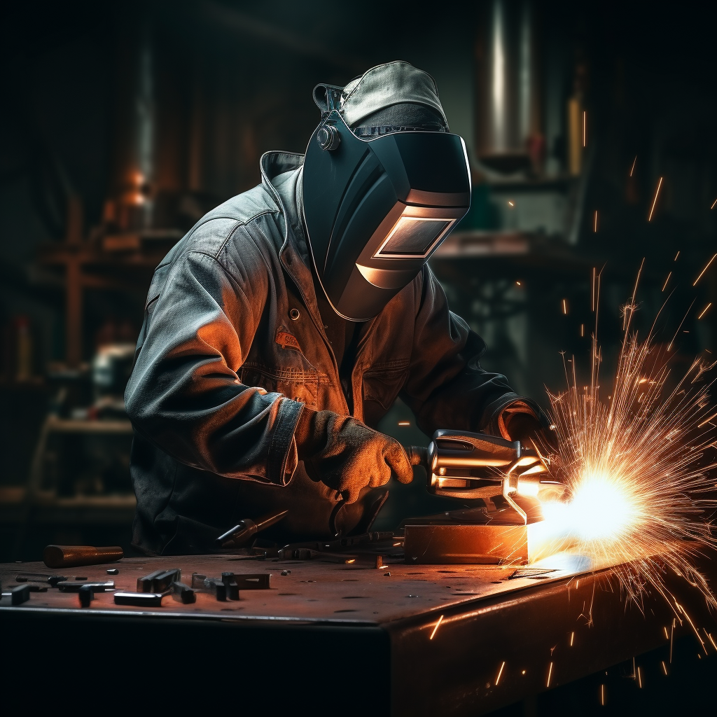 Таким нейросеть видит сварщика за работой