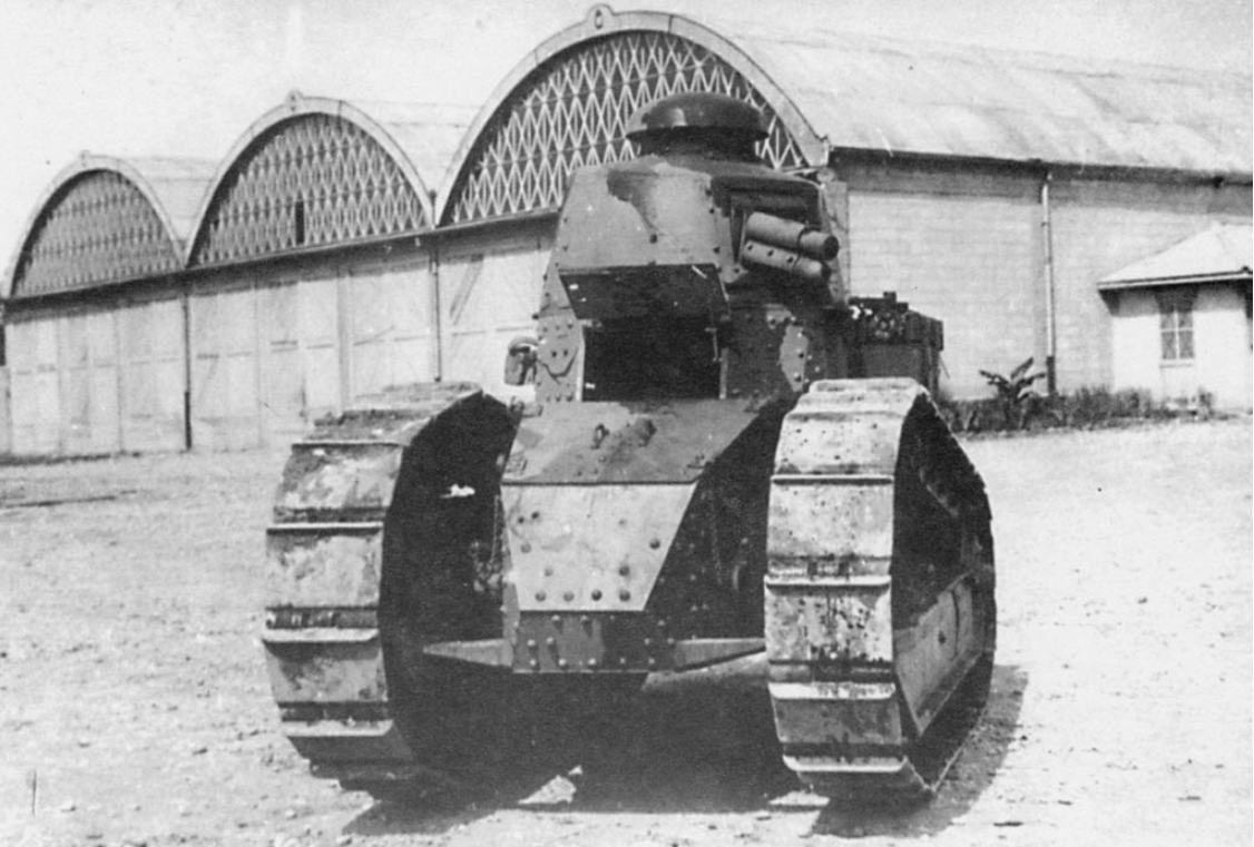 Renault FT с башней Girod, серийный номер 66947 В Италии