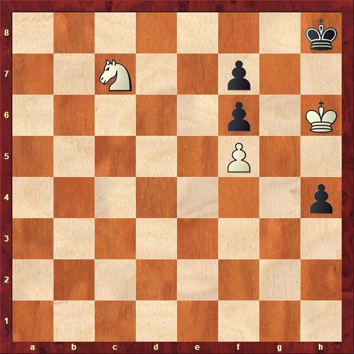 Ход белых. Ничья.