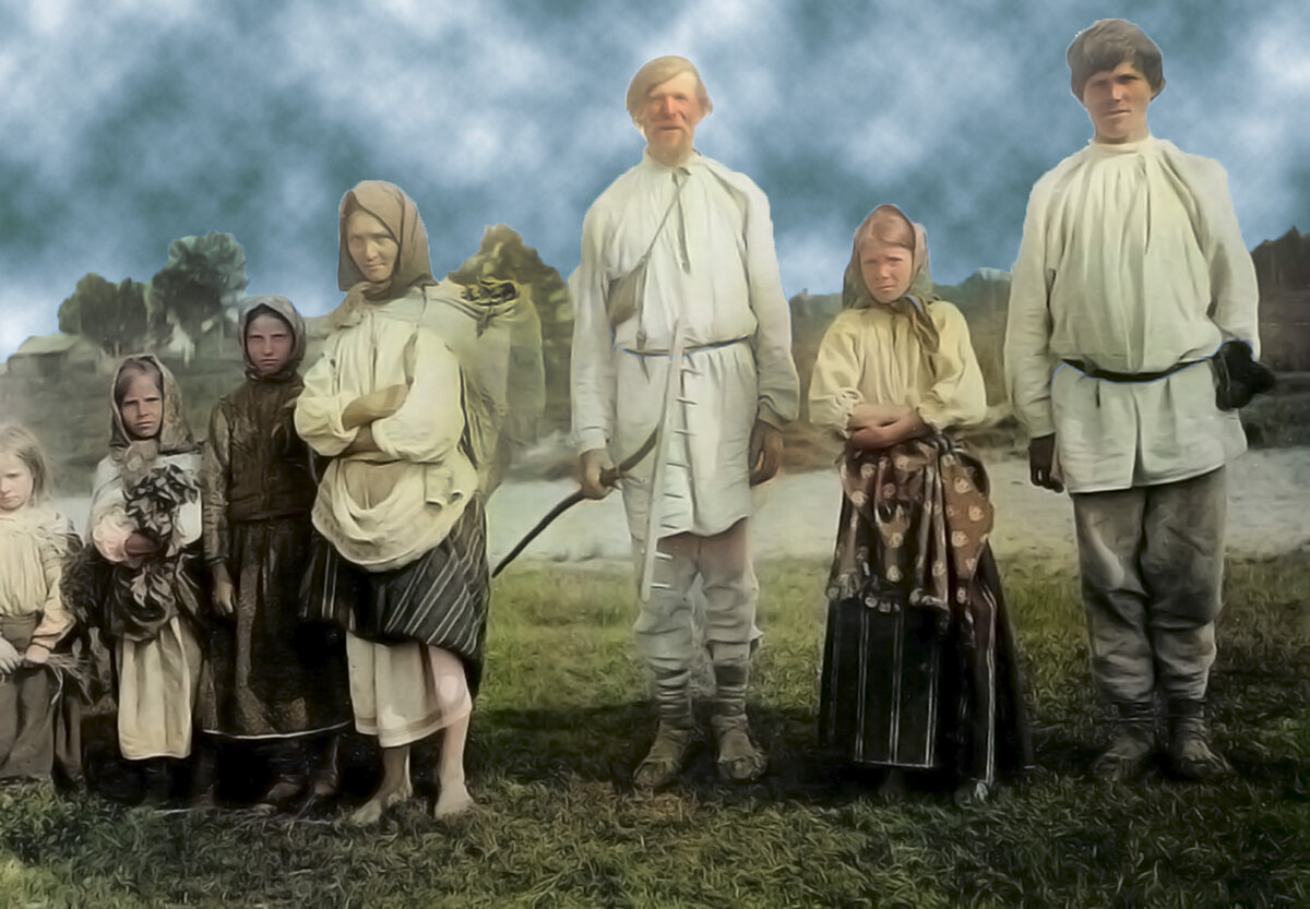 Крестьянская семья