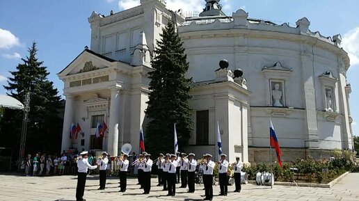 Ансамбль Черноморского флота на Дне Исторического бульвара