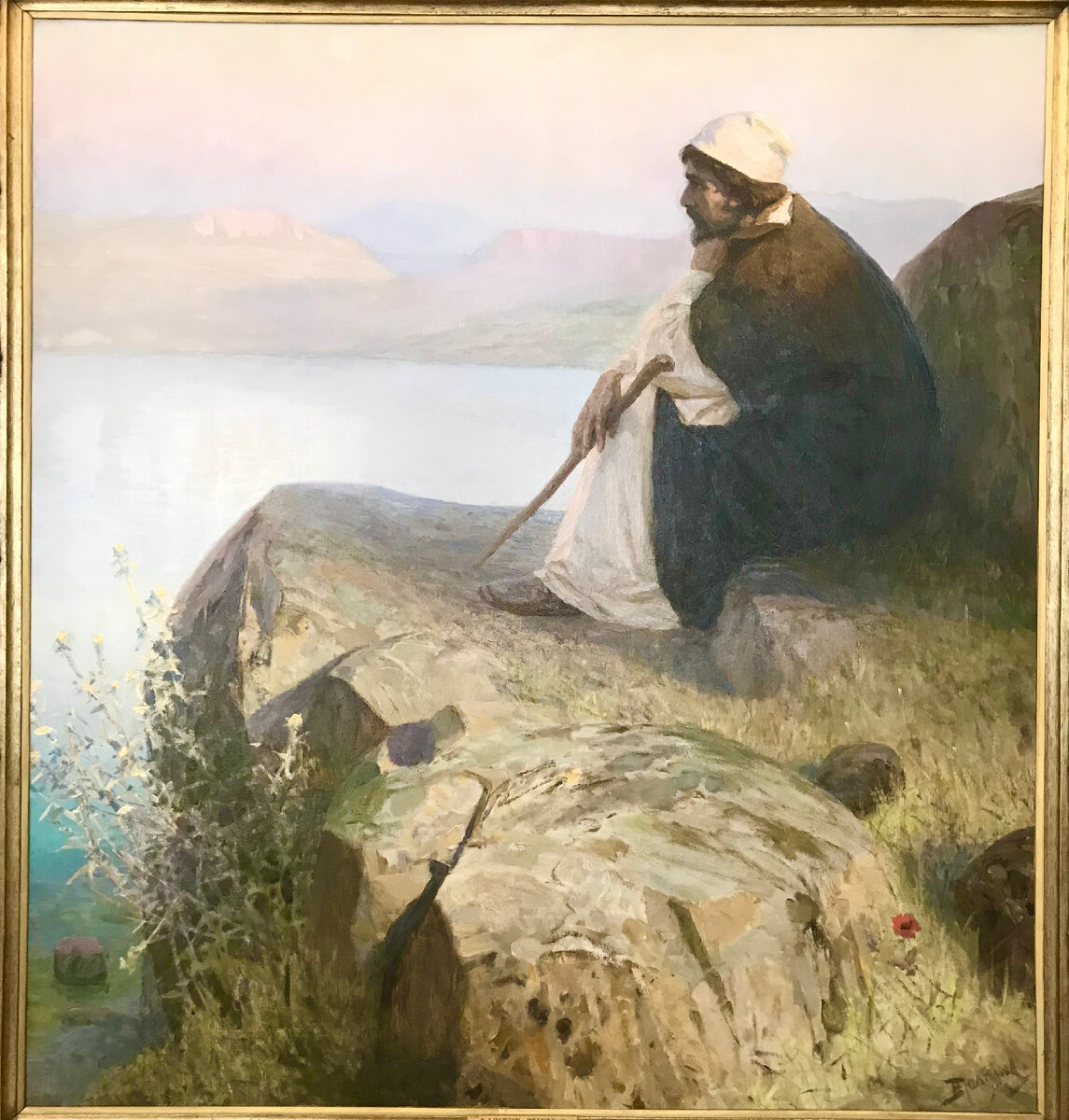 Василий Поленов. Мечты (На горе). Из цикла «Жизнь Христа»