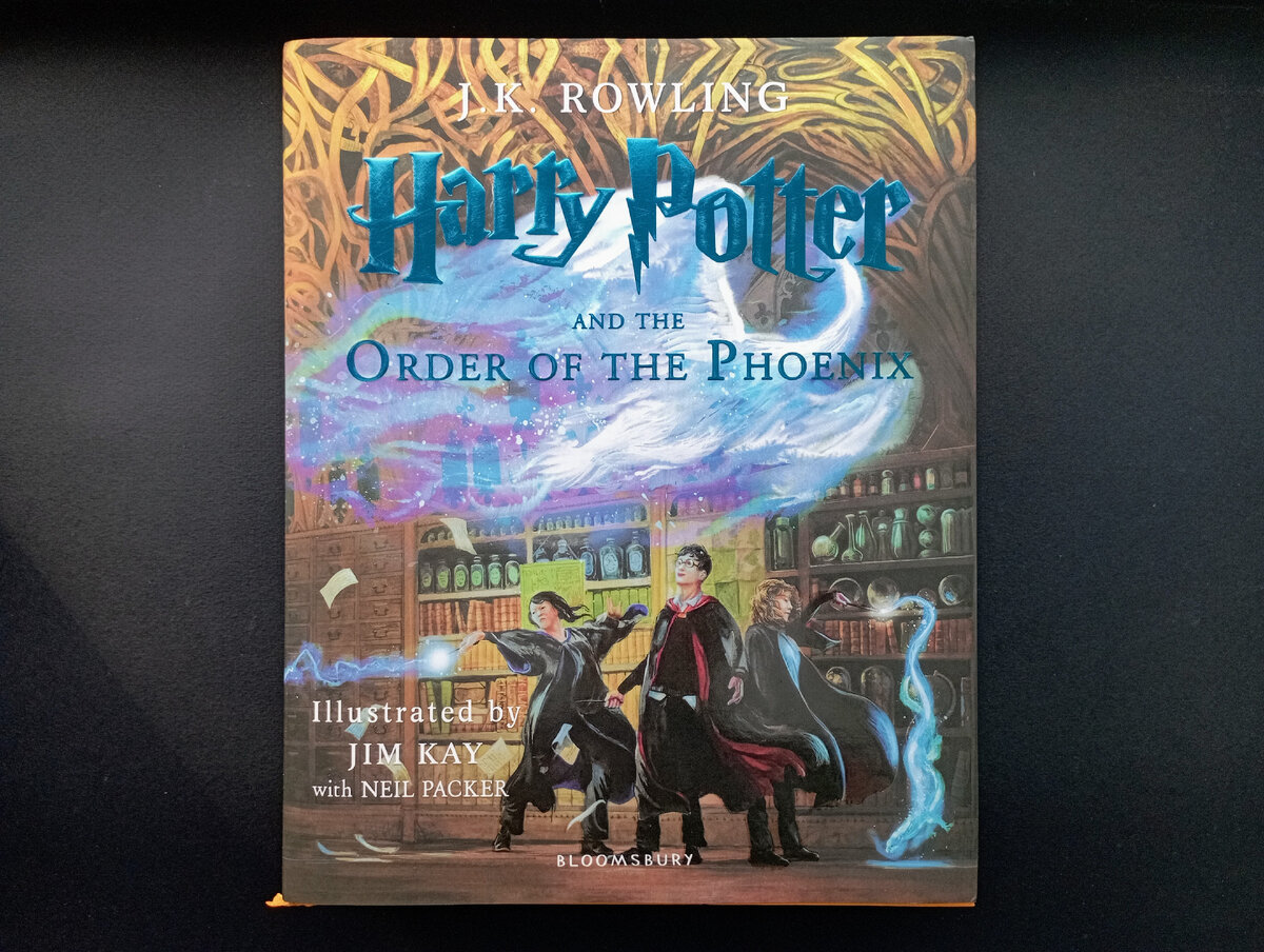 J. K. Rowling Harry Potter and the Order of the Phoenix, illustrated by Jim Kay and Neil Packer, Bloomsbury, 2022
