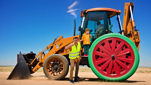 Leo and Papa's Tractor Troubles A Tale of Creative Fixes