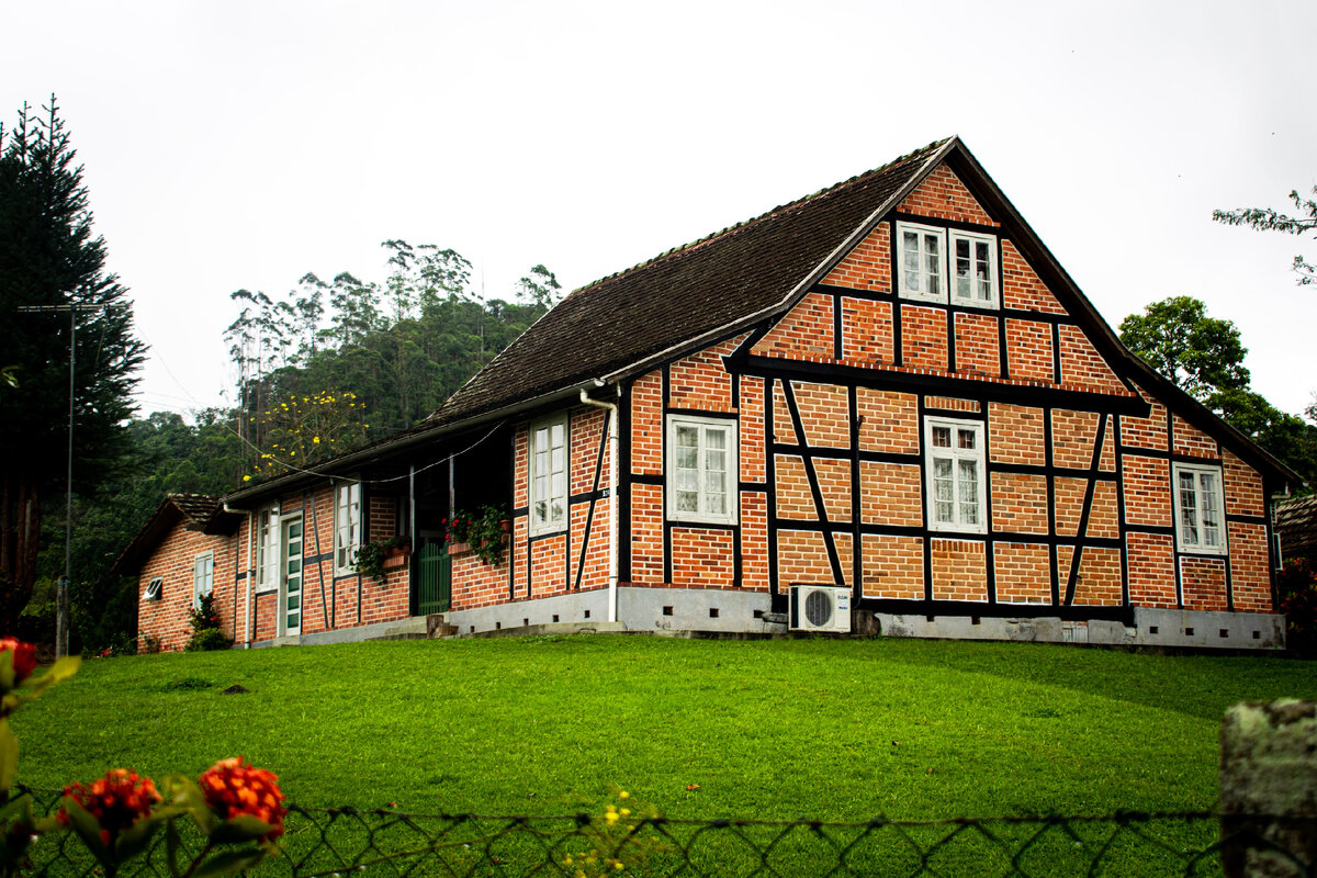 Their house. Pomerode. Немецкие постройки в Крыму.