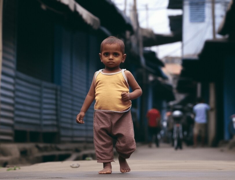 В его развитие тела, эту аномалию было видно уже с детства.
