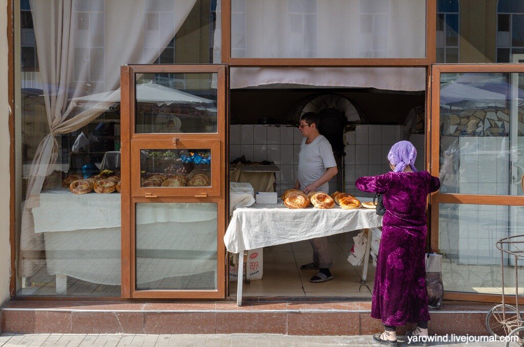 Лепешки, Ферганский рынок