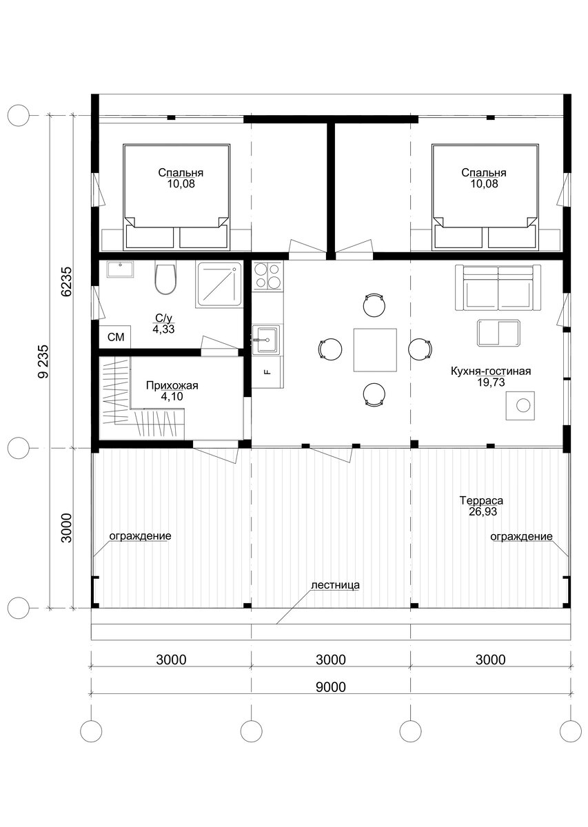 Просторный и уютный модульный дом 51м² прямо посреди леса 😍 | FL Haus |  Дзен