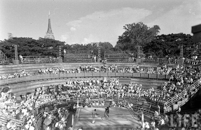 Стадион Люмпини в начале своей карьеры.