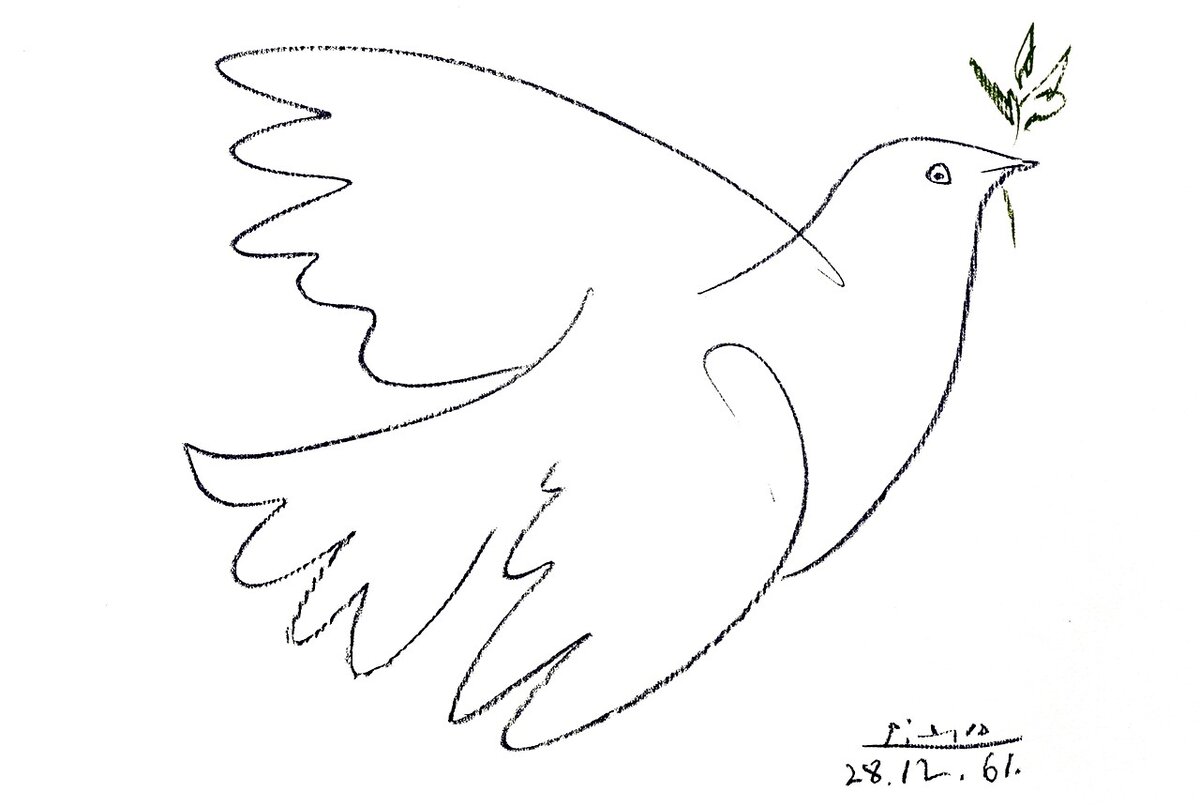 Пабло Пикассо. Голубка