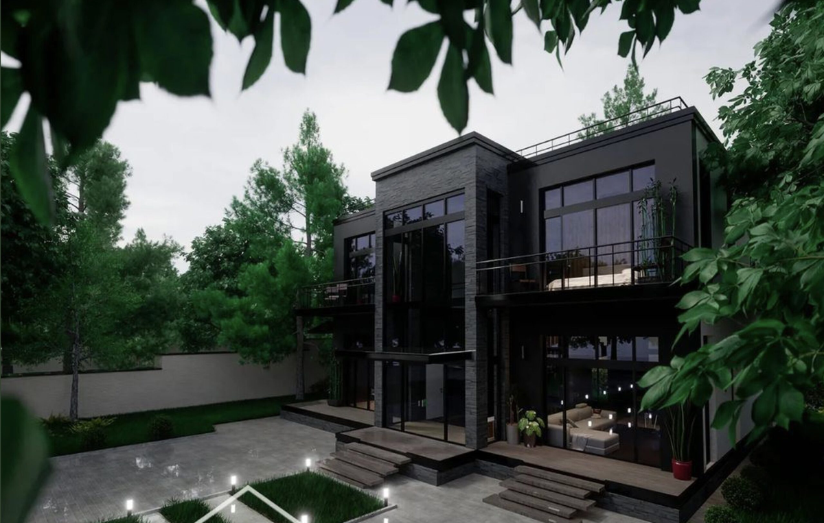 Версаль - Брусовые дома в Самаре, строительство домов под ключ HOLZ HOUSE