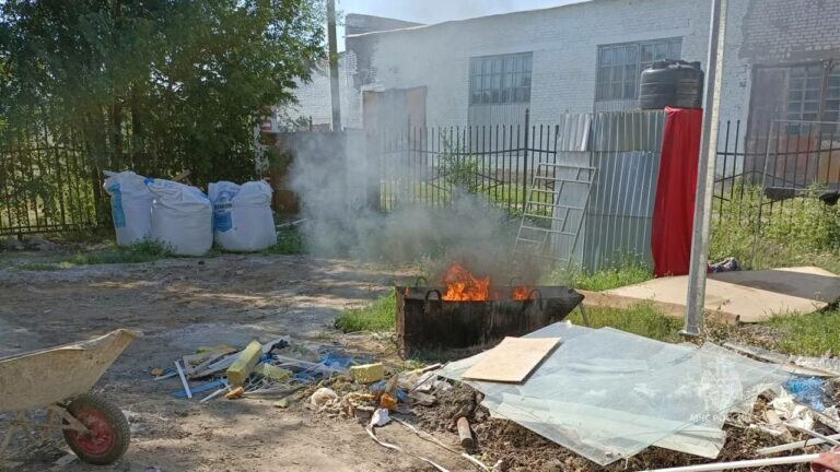    Жителю Ташлы грозит штраф до 20 тысяч рублей за сжигание мусора Кристина Просвиркина