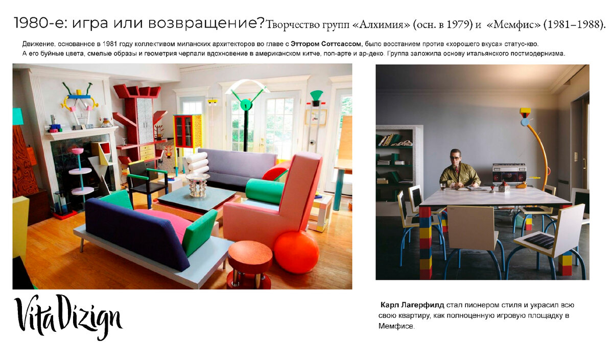 Фрагмент моей лекции на тему архитектурной моды