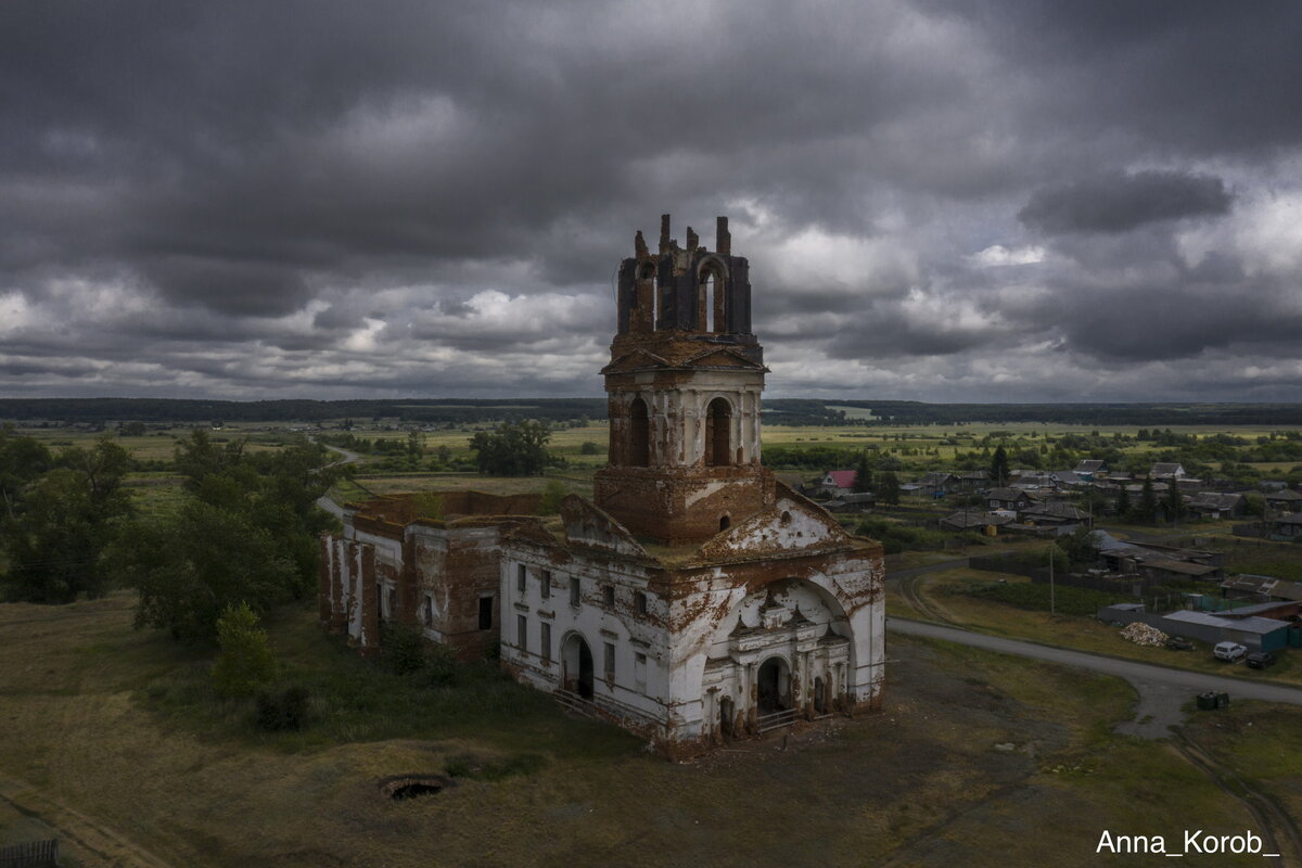 Заброшенный храм Расторгуево