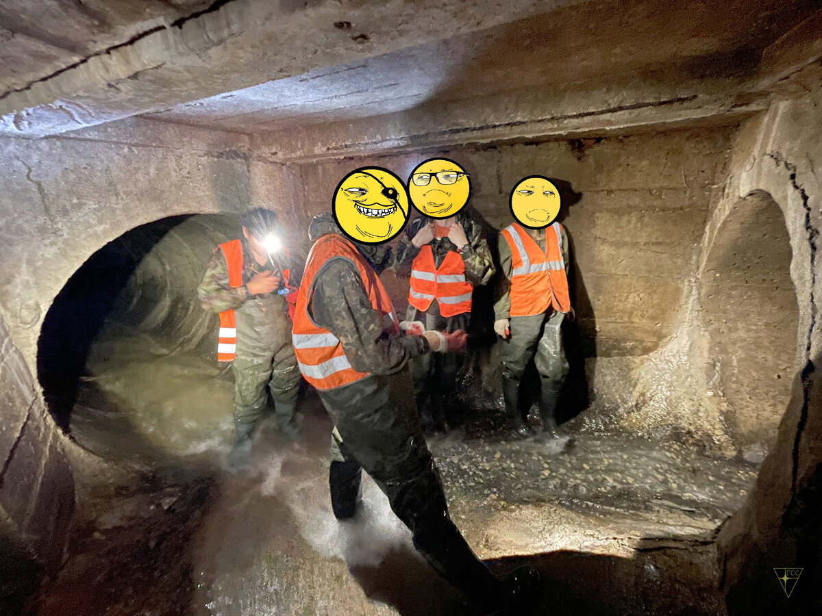 После Чуры мы ощутили, что есть ещё порох в пороховницах и ягоды в ягодицах. И отчего бы не посетить коллектор некоего ручья или скромной речки?-23