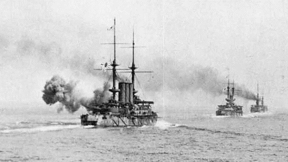    1904 год. Бой в Желтом море — второе морское сражение Русско-японской войны между русской 1-й эскадрой флота Тихого океана и Объединенным флотом Японии. Итоги сражения оказали решающее воздействие на дальнейший ход боевых действий на море Wikipedia