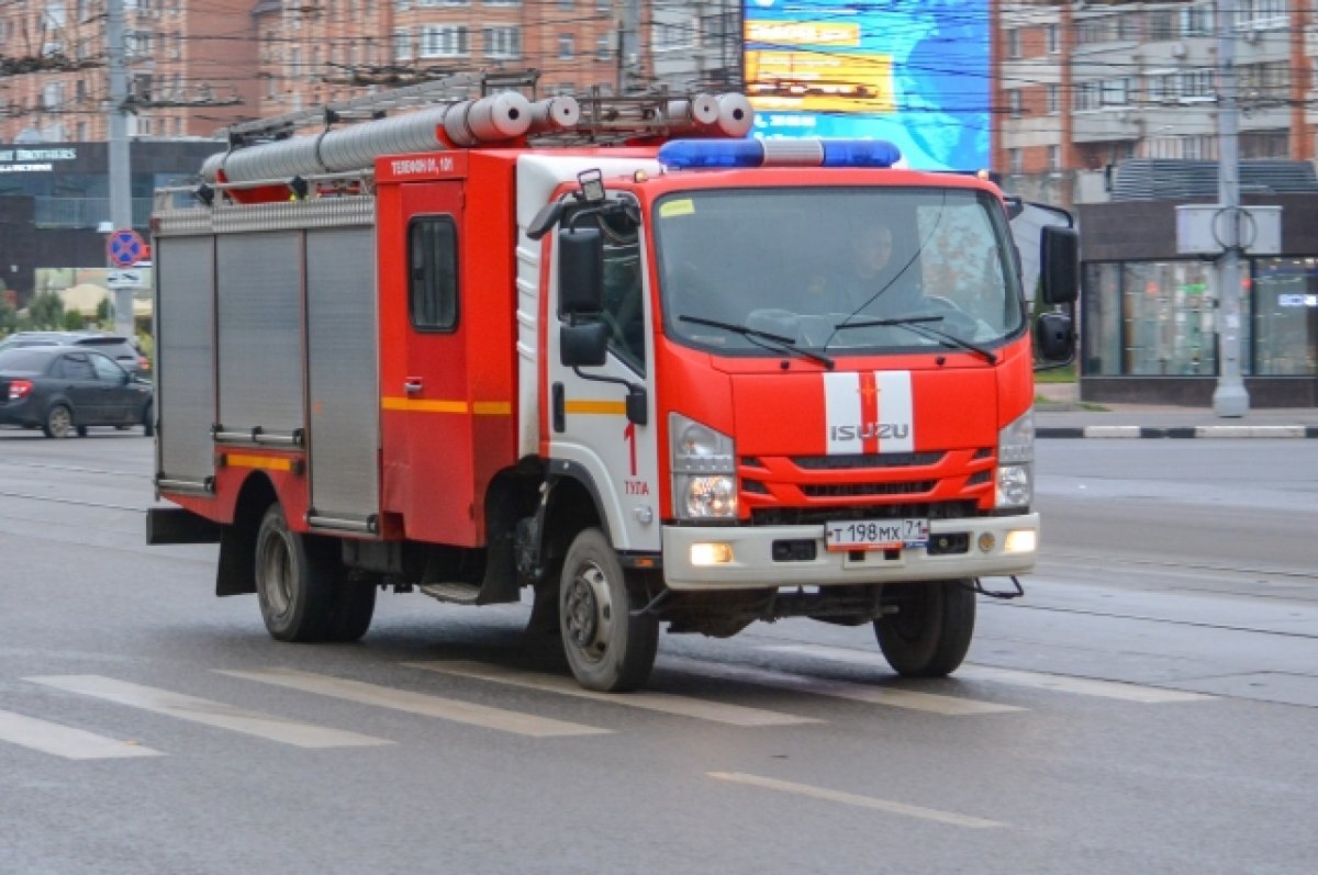    В Белгороде произошел пожар на мусорном полигоне