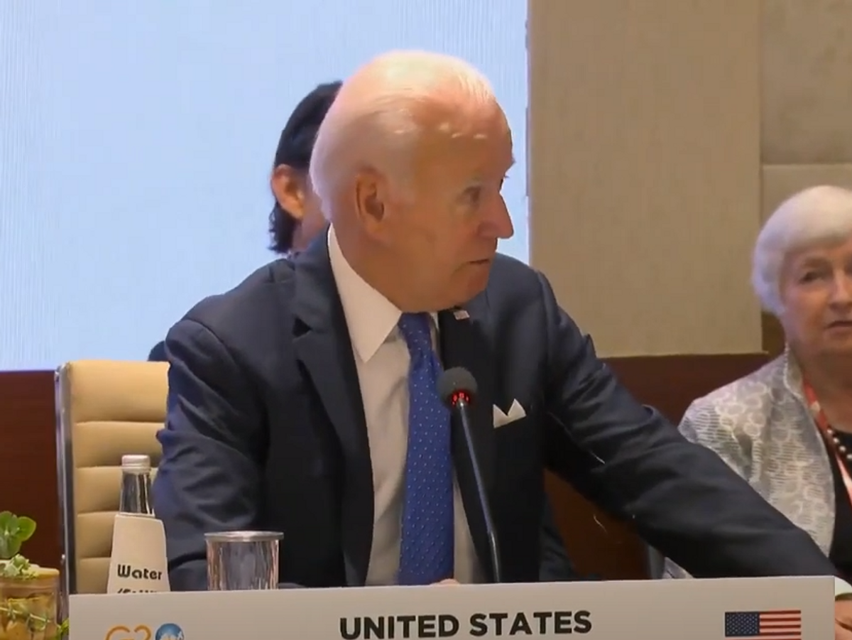    Байден на саммите G20© Youtube-канал GOP War Room