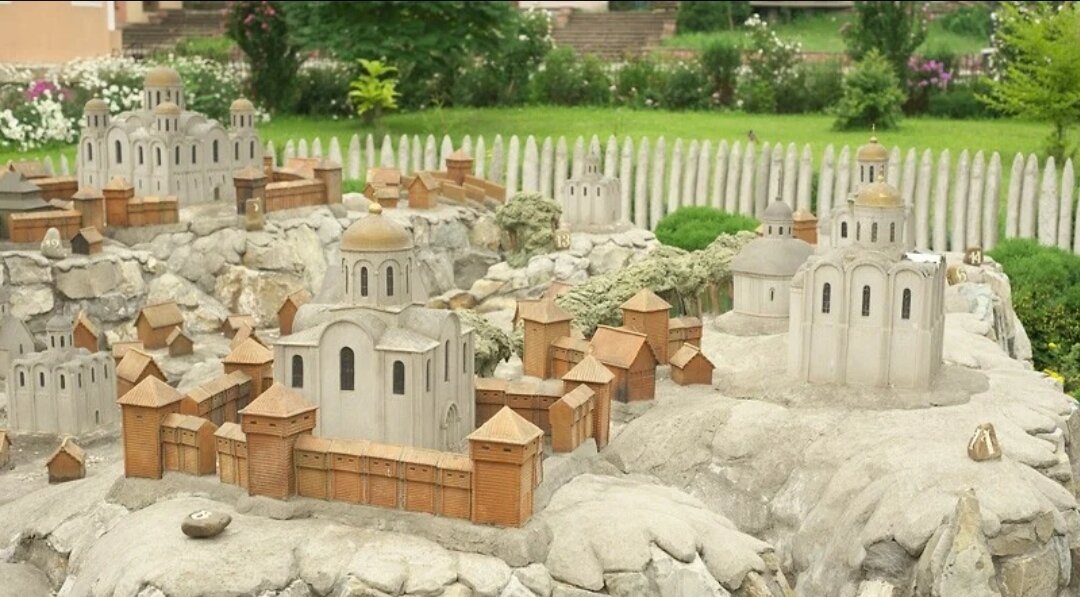 Макет древнего Галича