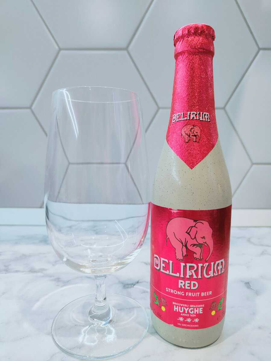 Пиво "Delirium Red" (Делириум Ред) из Бельгии