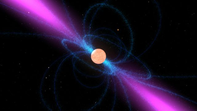 Примерно так может выглядеть пульсар 