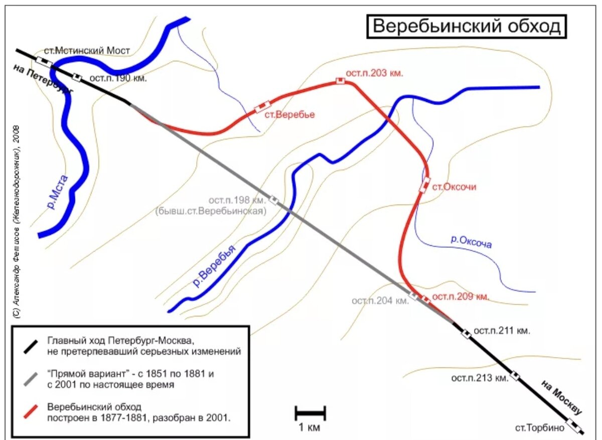 Николаевская железная дорога 1851 карта