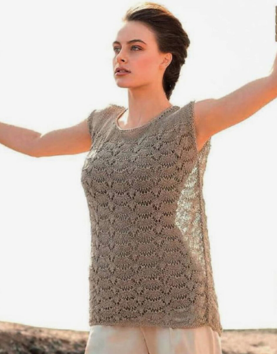 Ажурный топ. 