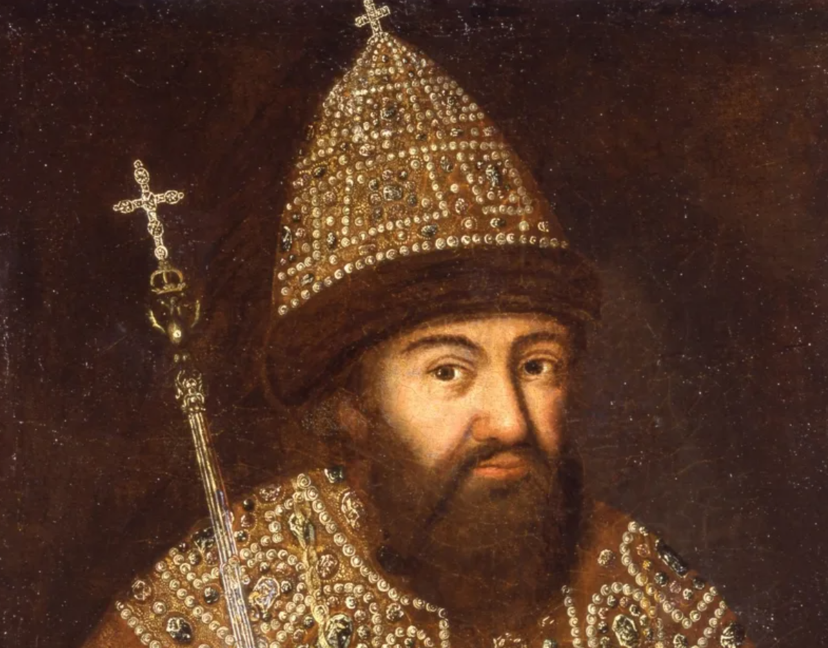 1649 царь. ПАРСУНА царя Алексея Михайловича.