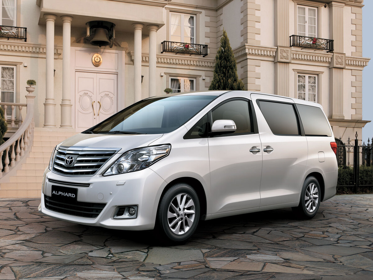 toyota alphard 2 поколение