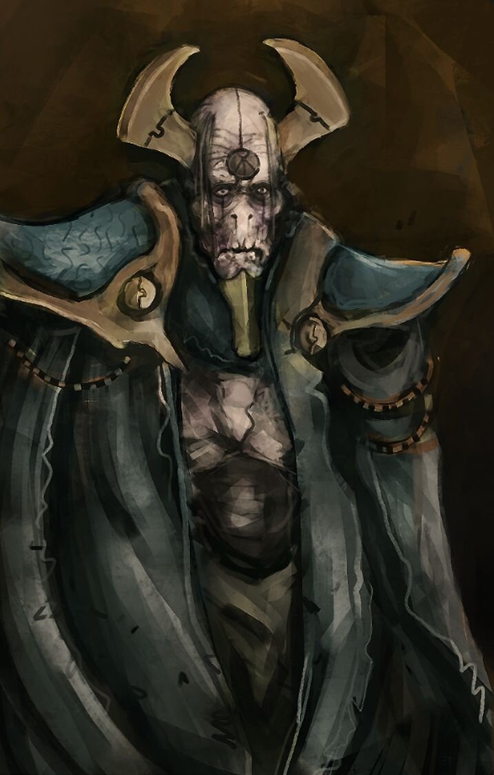 Это некронтир... Как бы без сверхсвета, они могли разбить Древних?