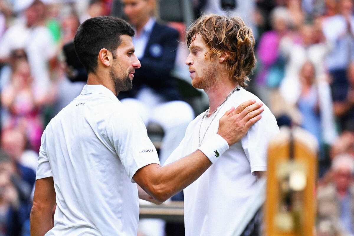     Рублев проиграл Джоковичу и не вышел в полуфинал Уимблдона