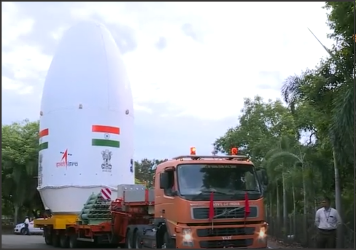 Чандраян-3 едет на космодром