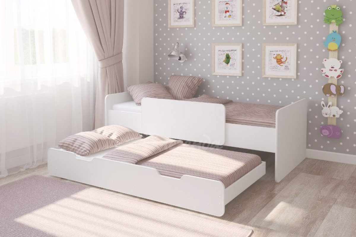 Детская выдвижная кровать