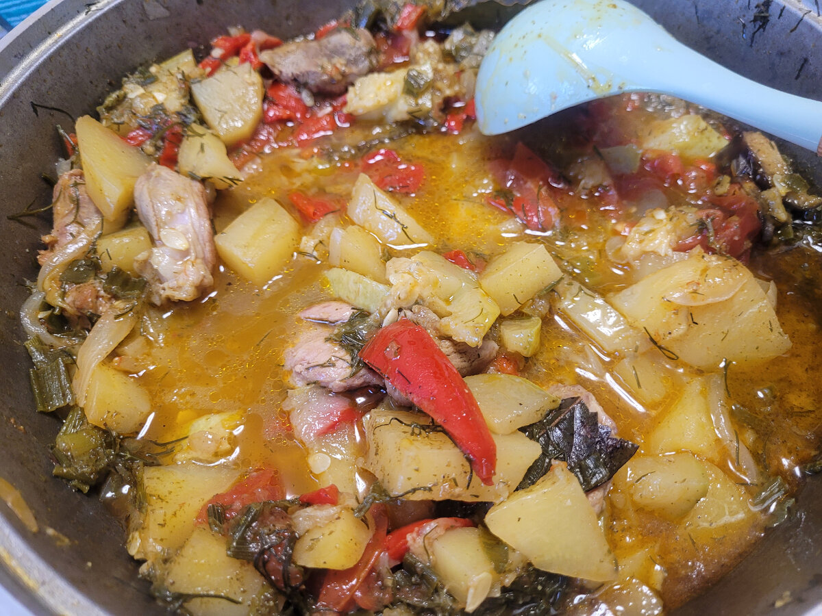 Фото автора.Вкусное жаркое!