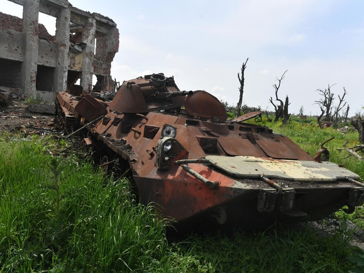    Уничтоженная военная техника ВСУ© РИА Новости