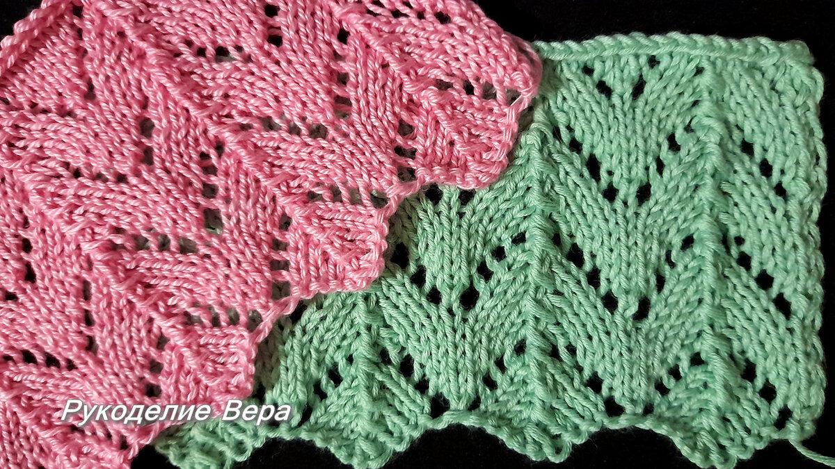 Красивый ажурный узор из арок с кружевным краем