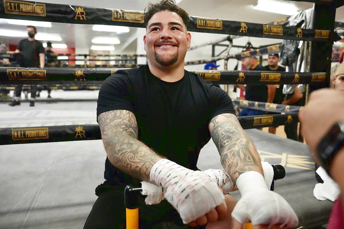 Andy Ruiz сбросил вес