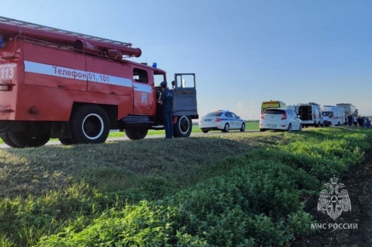    Автобус Тула-Анапа попал в страшное ДТП с жертвами и пострадавшими