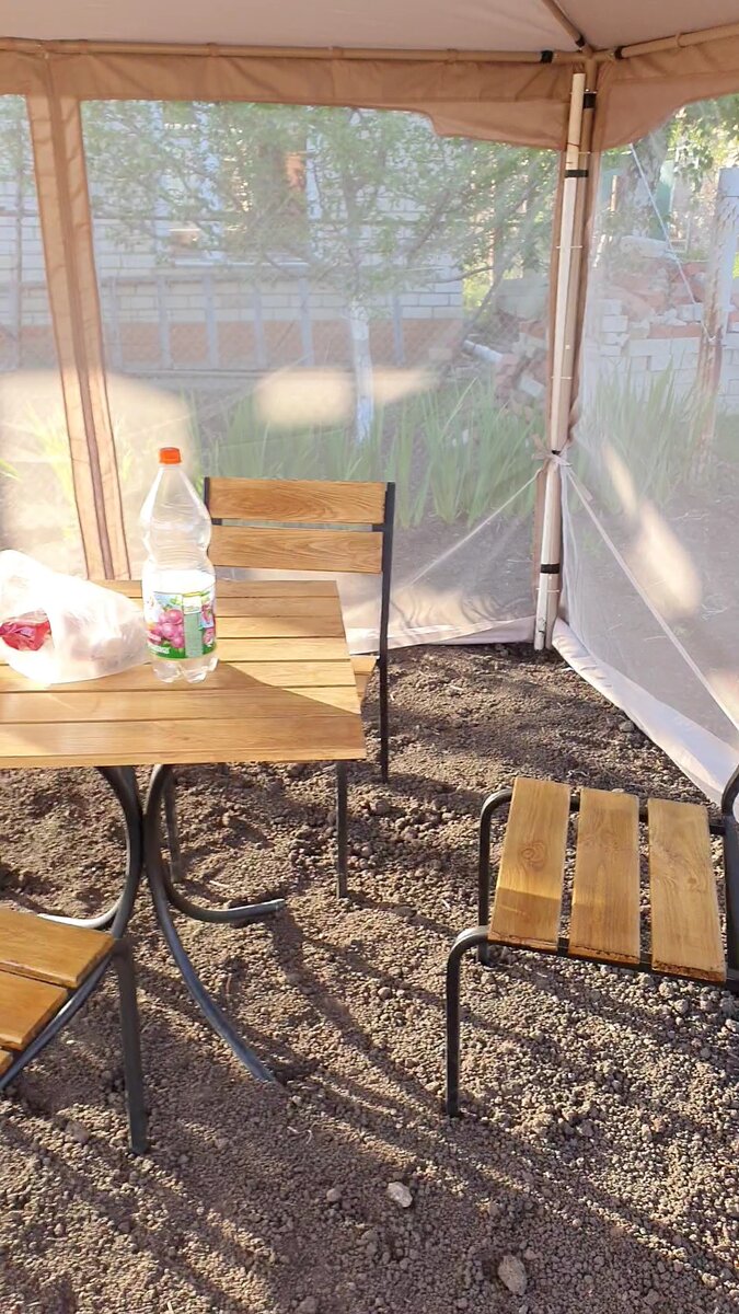 Шатер внутри