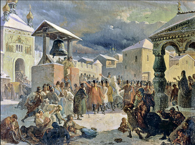 Рис.1. Новгородское вече