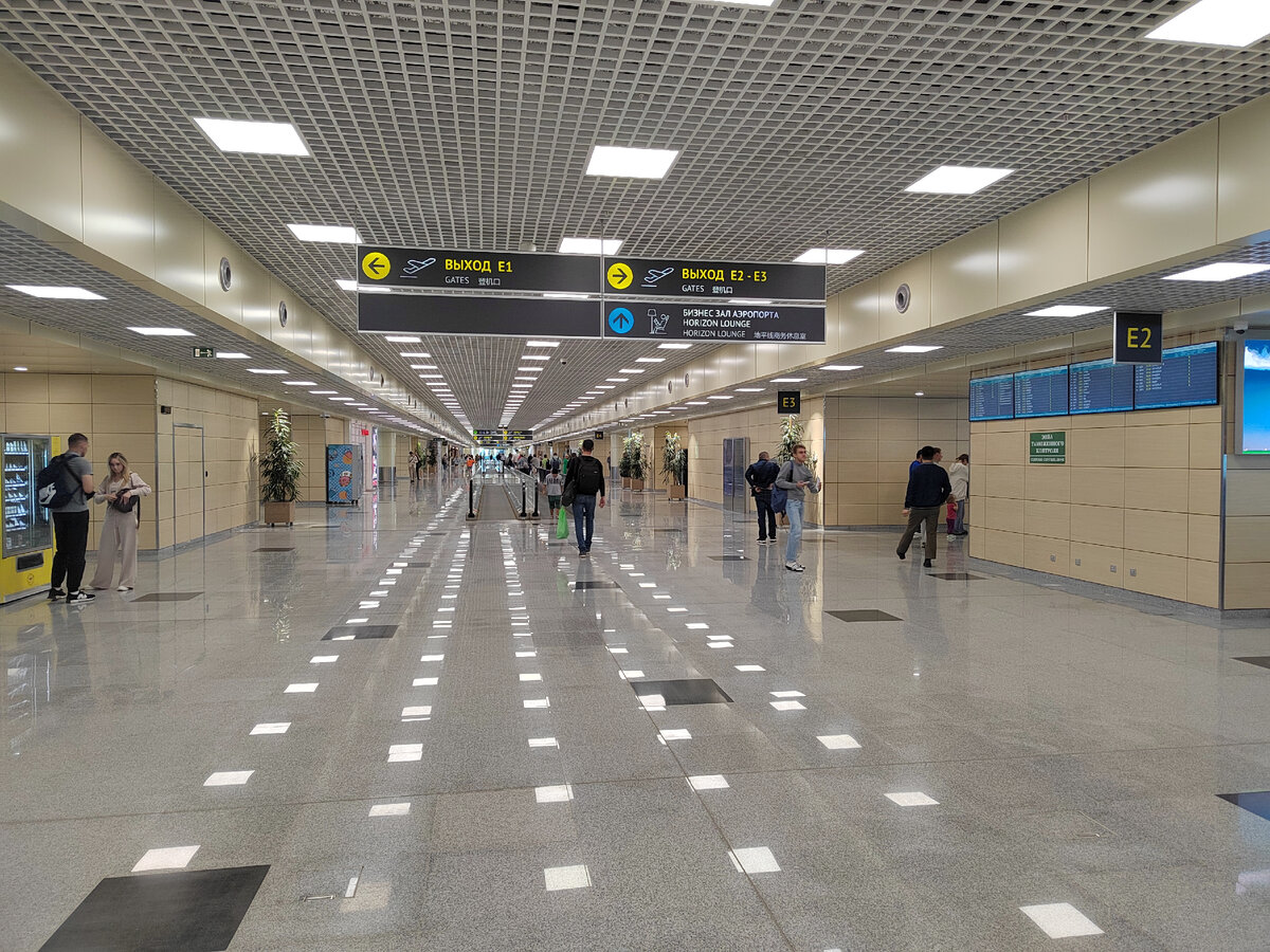 выход из аэропорта домодедово