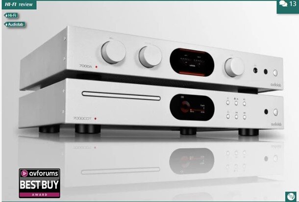 Усилитель Audiolab 7000A и CD-транспорт 7000CDT – просто превосходные!