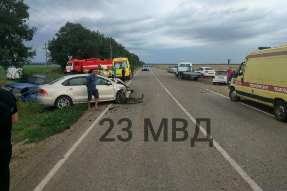    Стали известны подробности ДТП с пятью пострадавшими в Краснодарском крае