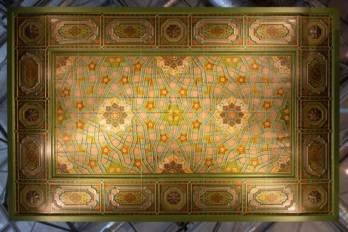 Потолок. Начало ХХ в. Из Музея истории евреев России.