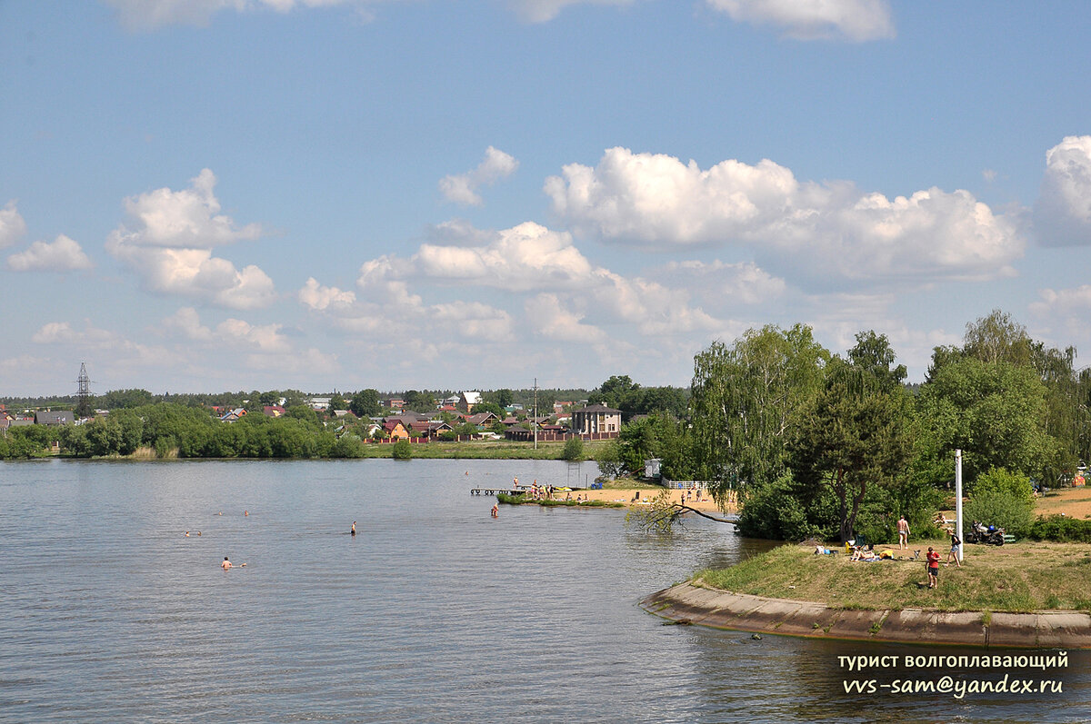 Клязьминское водохранилище пляжи карта