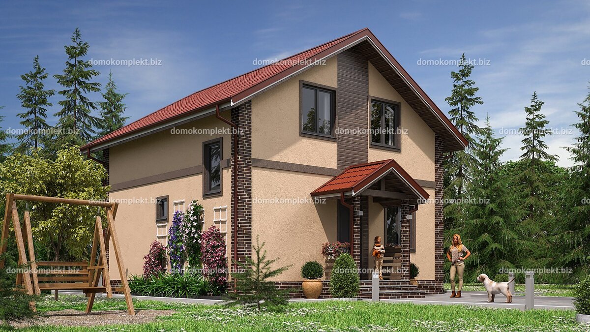 Дом по проекту "Виктория"